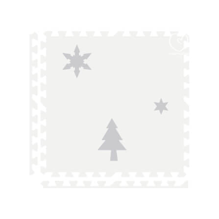 แผ่นรองคลาน จิ๊กซอว์ MAMAMO ชุด CHRISTMAS COLLECTION ลาย WHITE CHRISTMAS เซต 15 แผ่น เกรดพรีเมี่ยม หนา 1.4 CM. พร้อมขอบปิด พร้อมส่ง_4